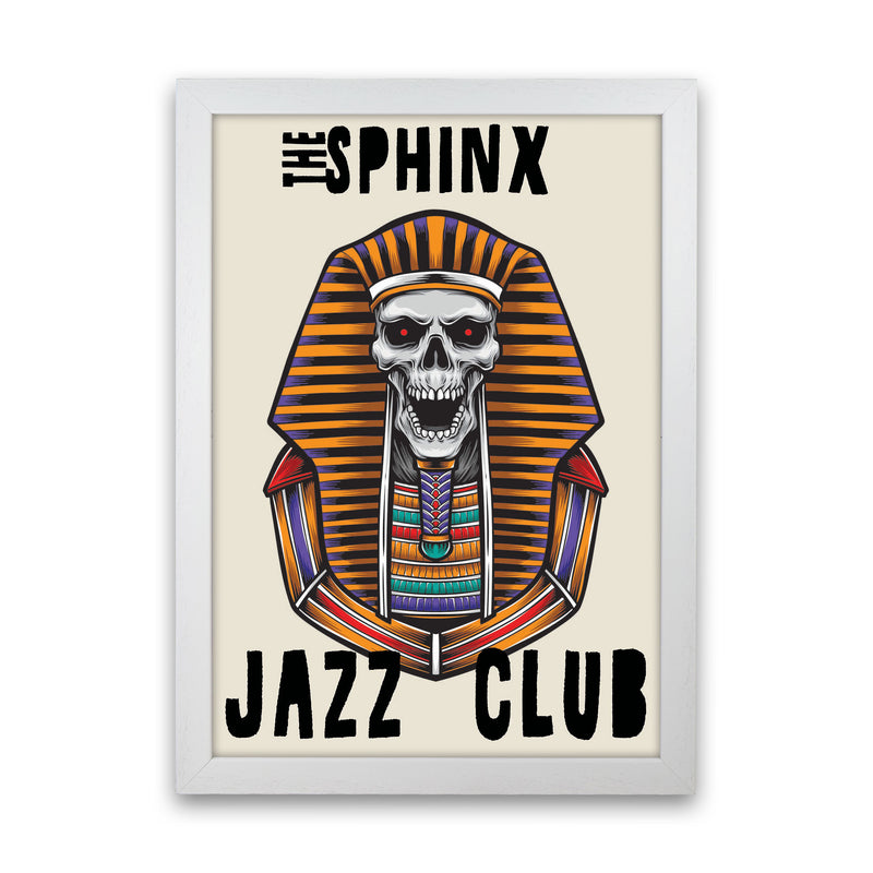 The Sphinx Jazz Club Art Print by Jason Stanley White Grain