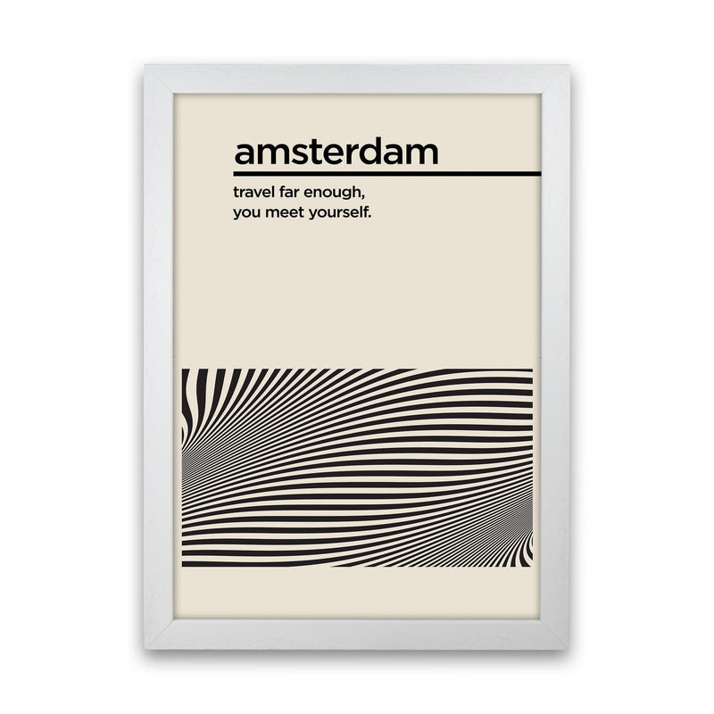 Amsterdam Travel II Art Print by Jason Stanley White Grain