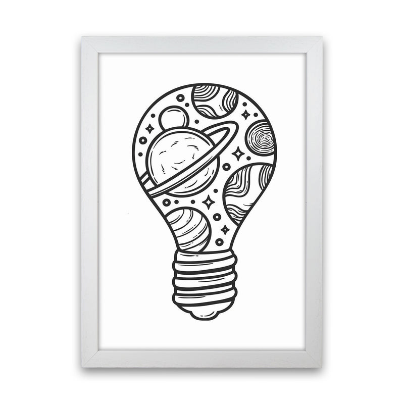 I Just Had An Idea Art Print by Jason Stanley White Grain