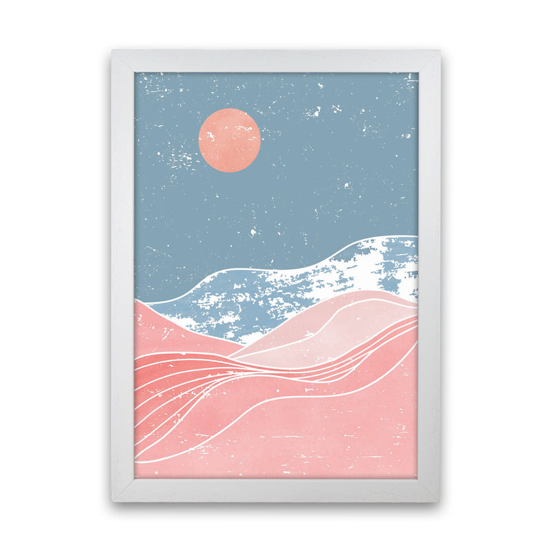 Washed Out Sunrise Art Print by Jason Stanley White Grain