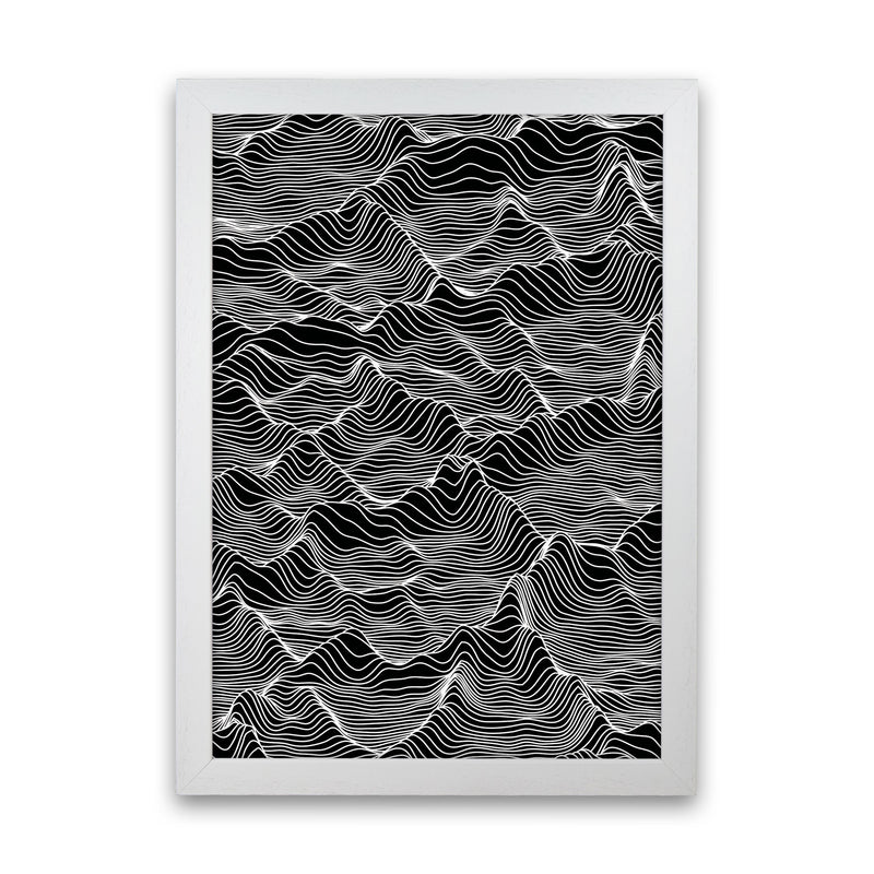 Abstract Mountains Art Print by Jason Stanley White Grain