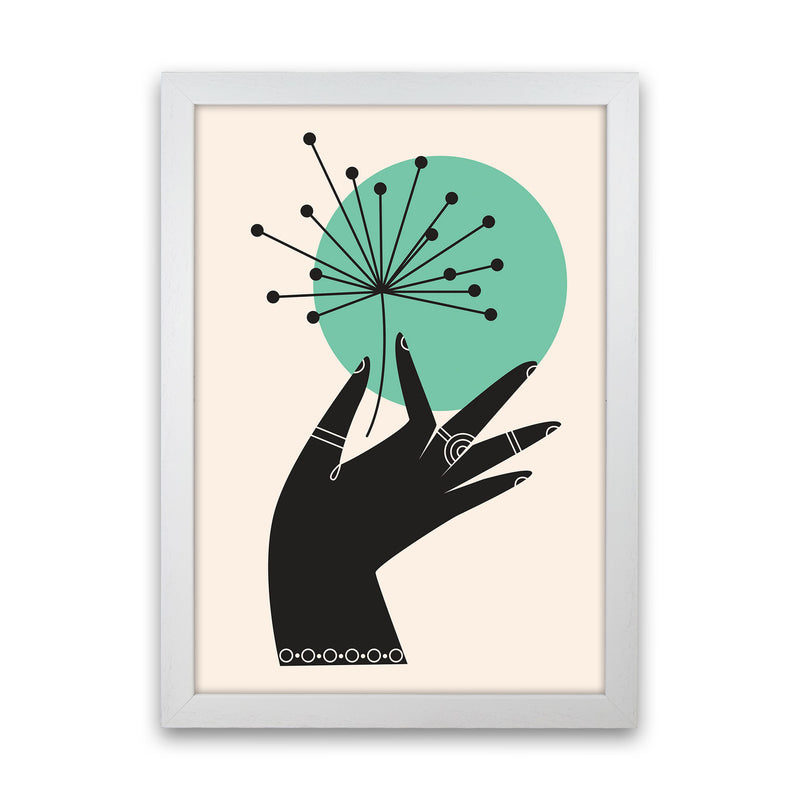 Abstract Hand II Art Print by Jason Stanley White Grain