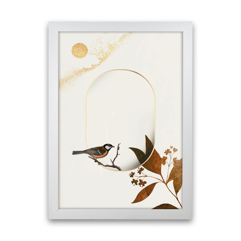 Bird On A Branch Art Print by Jason Stanley White Grain