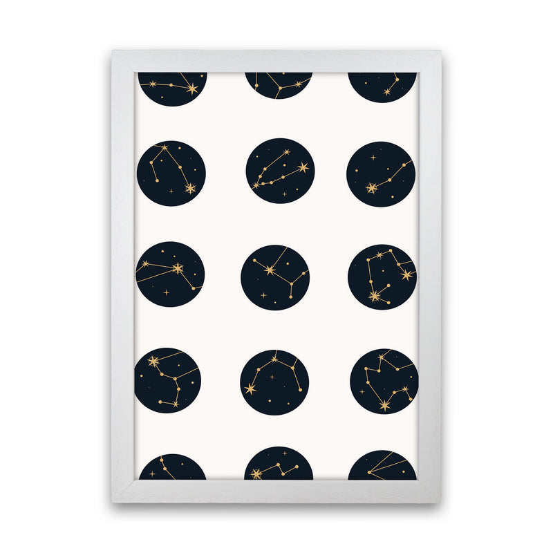 Constellations Art Print by Jason Stanley White Grain