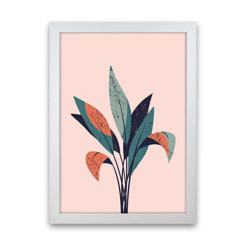 Pink Plant Art Print by Jason Stanley White Grain