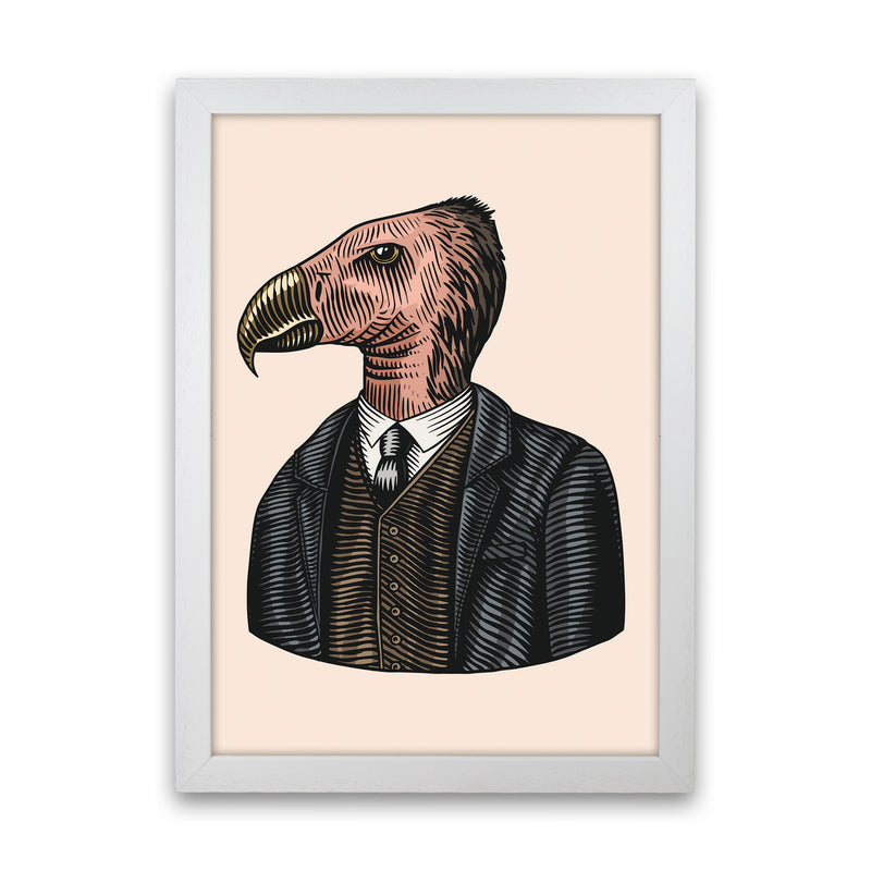 Mr. Condor Art Print by Jason Stanley White Grain