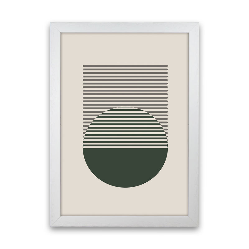 Minimal Abstract Circles I Art Print by Jason Stanley White Grain