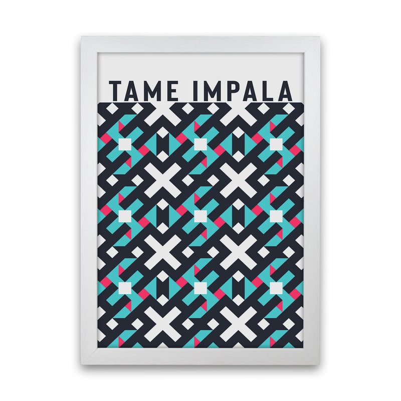 Tame Impala Art Print by Jason Stanley White Grain
