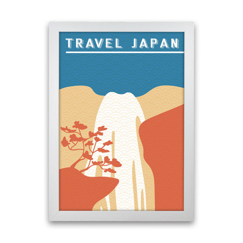 Traval Japan Minimilism I Art Print by Jason Stanley White Grain