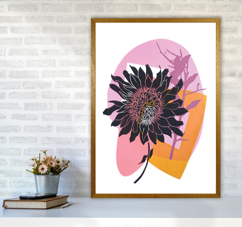 Clematis & Blueberry Art Print by Kate Heiss A1 Print Only