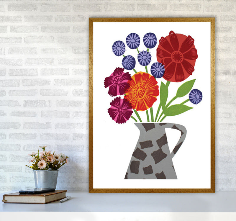 PatchVase Art Print by Kate Heiss A1 Print Only