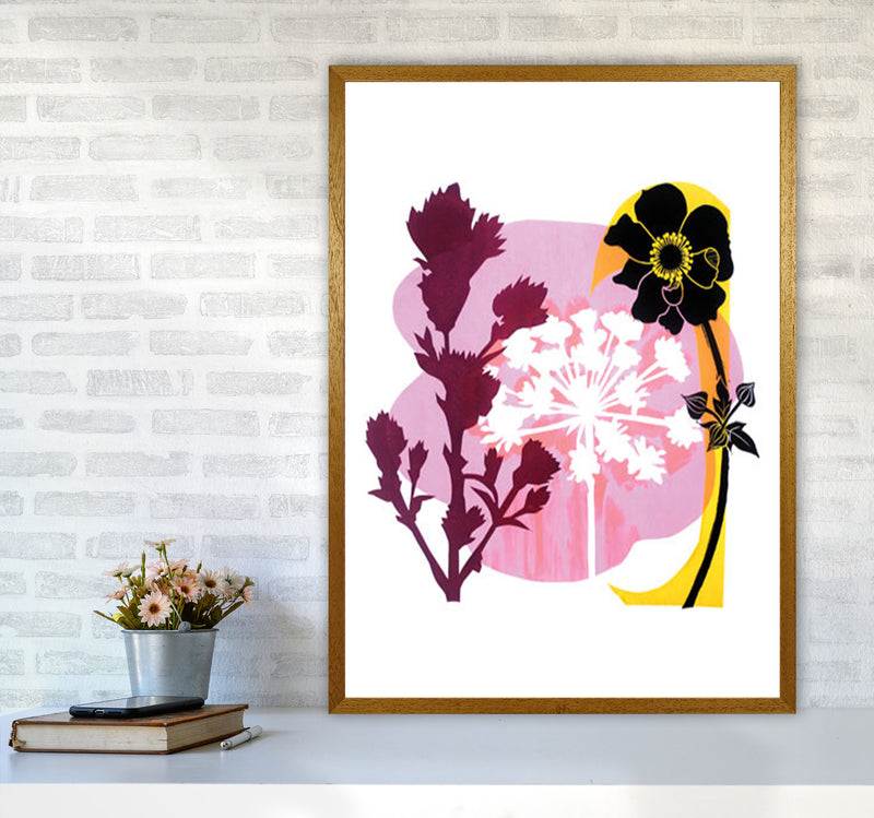 Japanese Anemone Art Print by Kate Heiss A1 Print Only