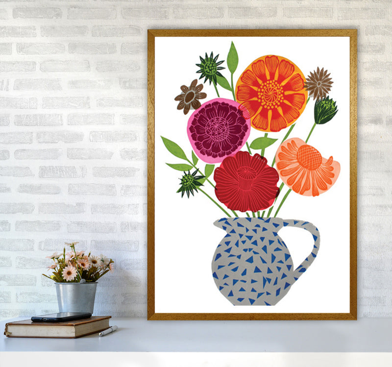 Big Happy Vase Art Print by Kate Heiss A1 Print Only