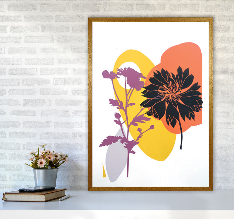Scabiosa & Daisy Art Print by Kate Heiss A1 Print Only