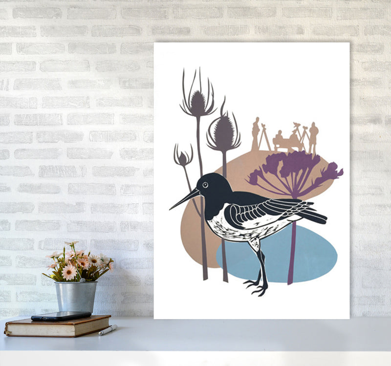 Birdwatchers Art Print by Kate Heiss A1 Black Frame