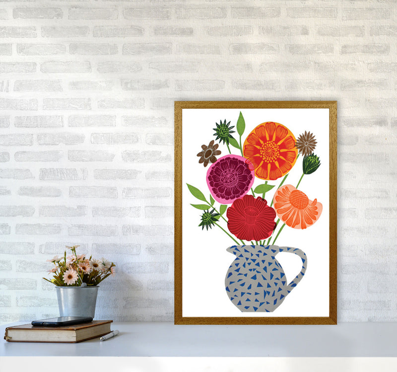 Big Happy Vase Art Print by Kate Heiss A2 Print Only