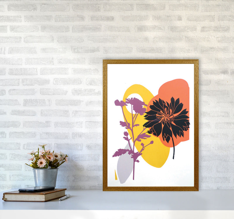 Scabiosa & Daisy Art Print by Kate Heiss A2 Print Only