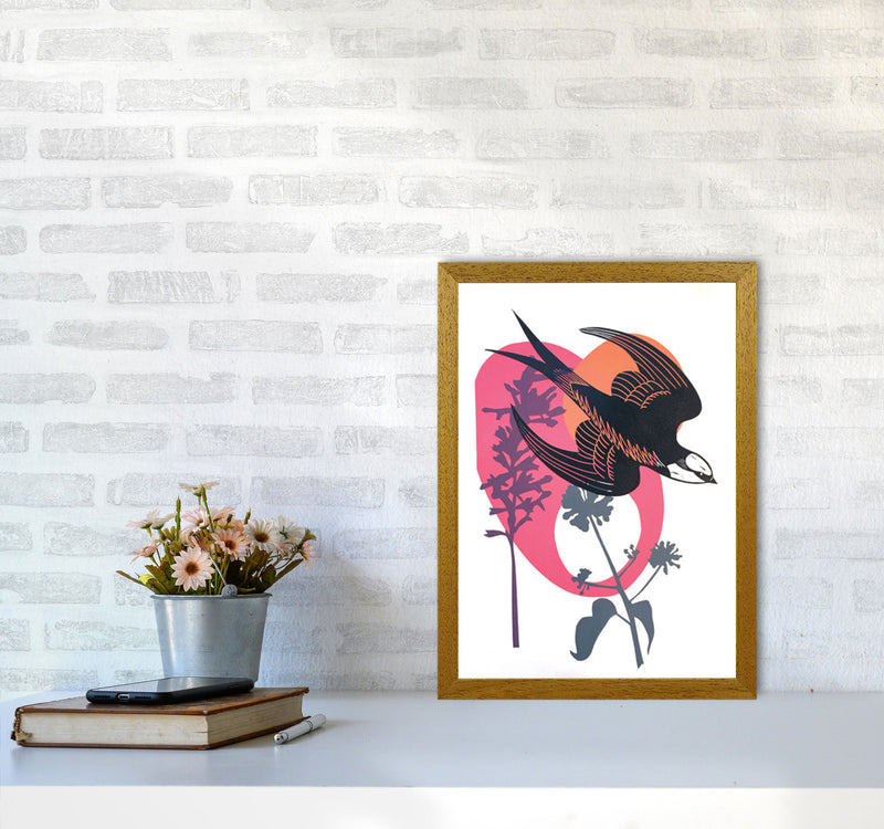 Evening Swallow Art Print by Kate Heiss A3 Print Only