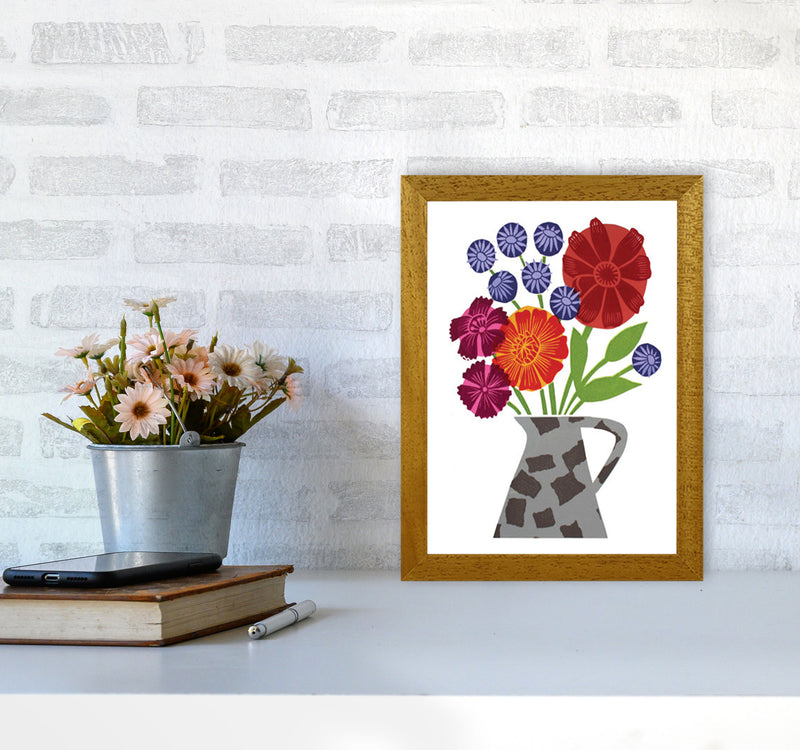 PatchVase Art Print by Kate Heiss A4 Print Only
