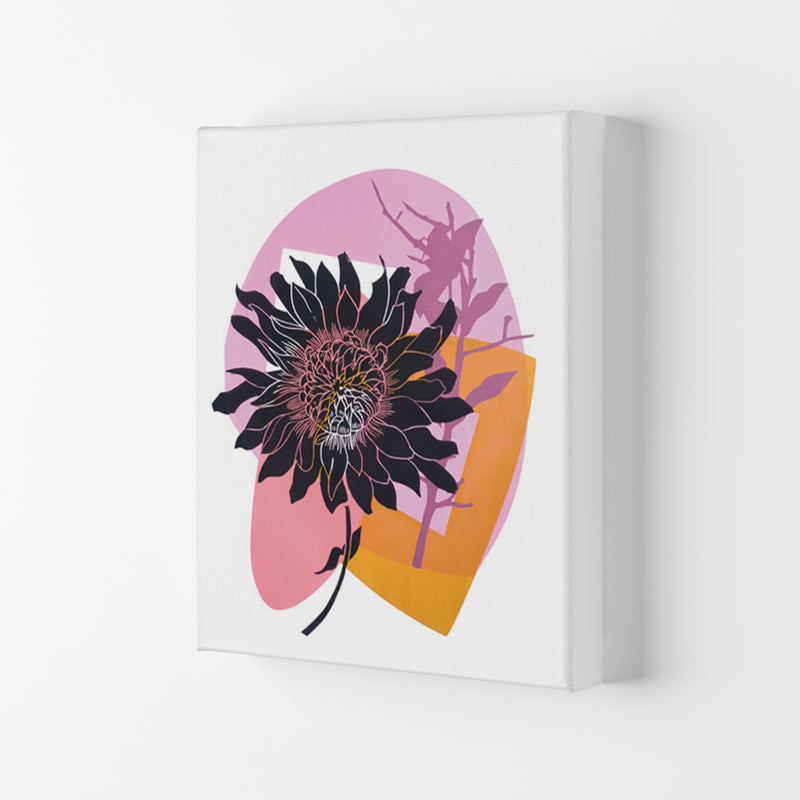 Clematis & Blueberry Art Print by Kate Heiss Canvas