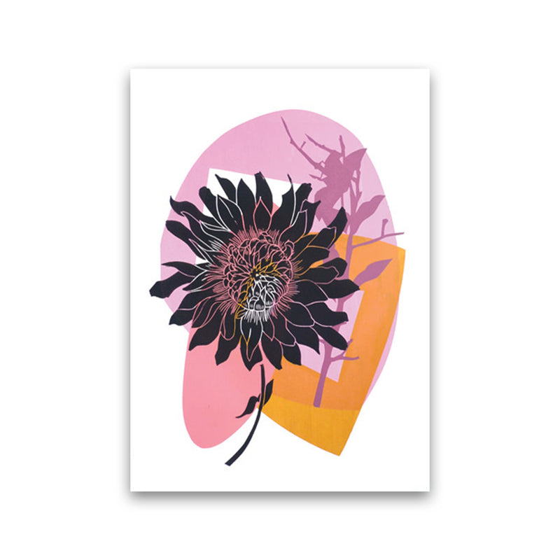 Clematis & Blueberry Art Print by Kate Heiss Print Only