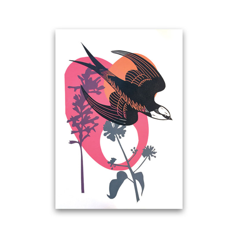 Evening Swallow Art Print by Kate Heiss Print Only