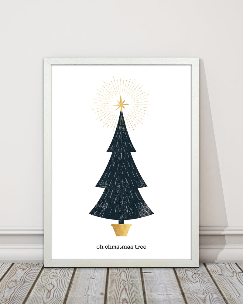 Oh Christmas Tree Christmas Art Print by Kookiepixel