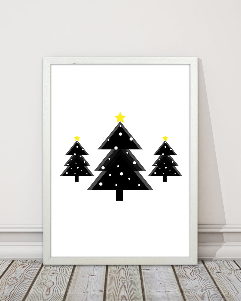 Christmas Trees Art Print by Kookiepixel