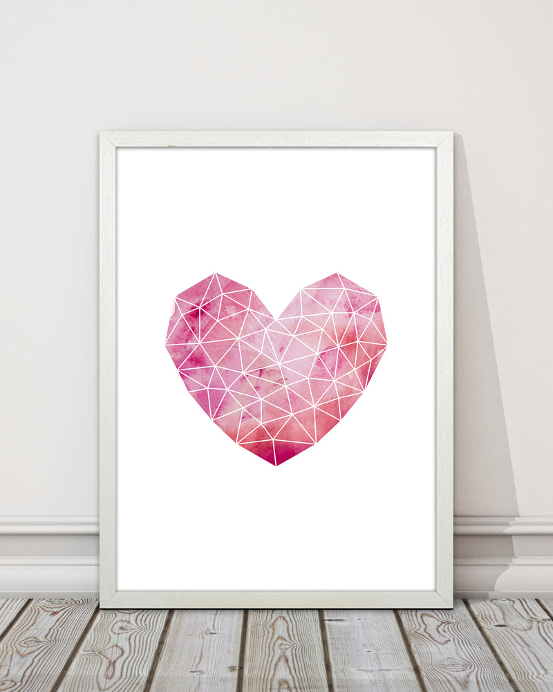 Wire Heart Art Print by Kookiepixel