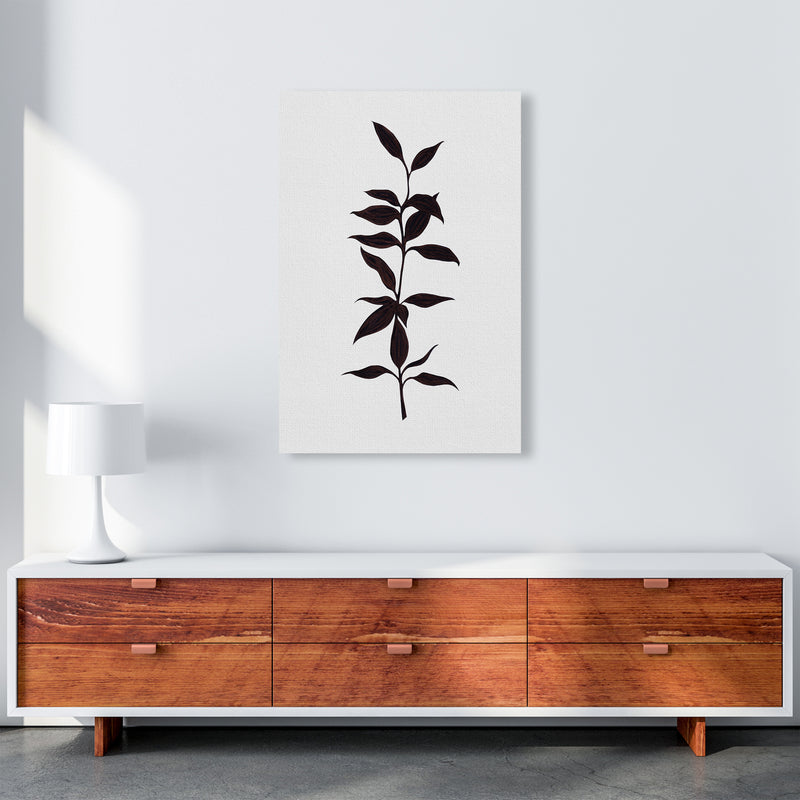 Inked Bamboo Botanical Art Print by Kookiepixel A1 Canvas