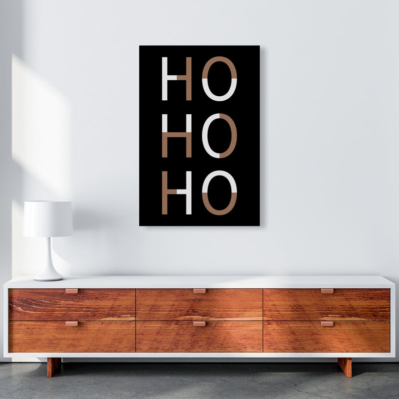 Hohoho Christmas Art Print by Kookiepixel A1 Canvas