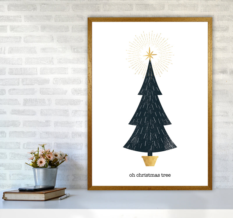 Oh Christmas Tree Christmas Art Print by Kookiepixel A1 Print Only