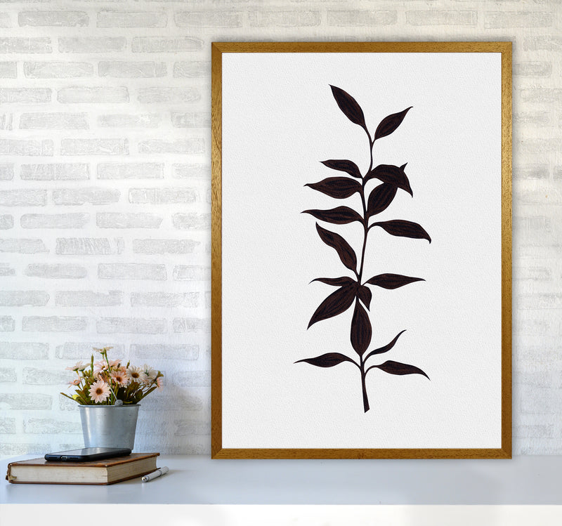 Inked Bamboo Botanical Art Print by Kookiepixel A1 Print Only