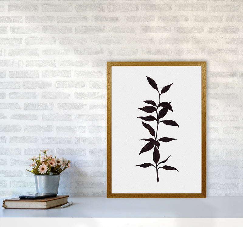 Inked Bamboo Botanical Art Print by Kookiepixel A2 Print Only