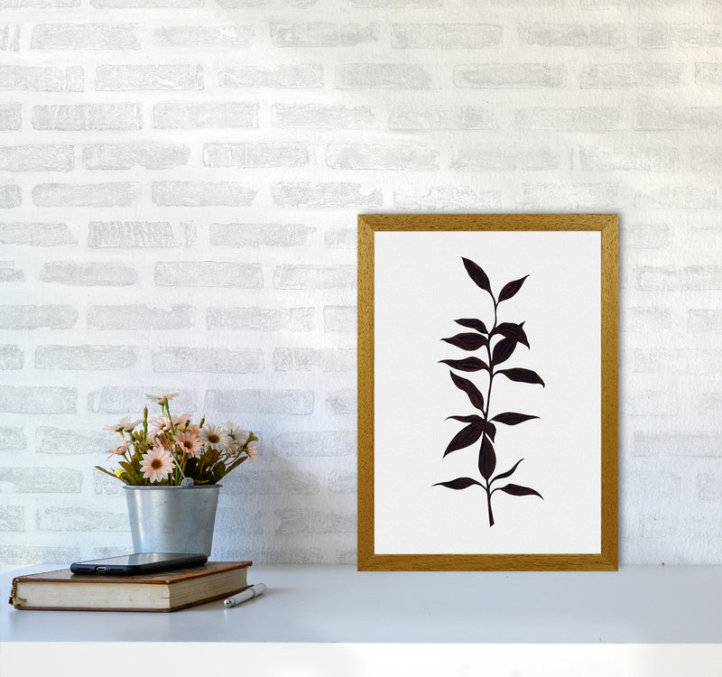 Inked Bamboo Botanical Art Print by Kookiepixel A3 Print Only
