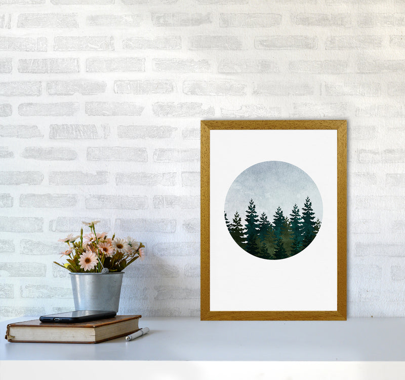Evergreen Forest Art Print by Kookiepixel A3 Print Only