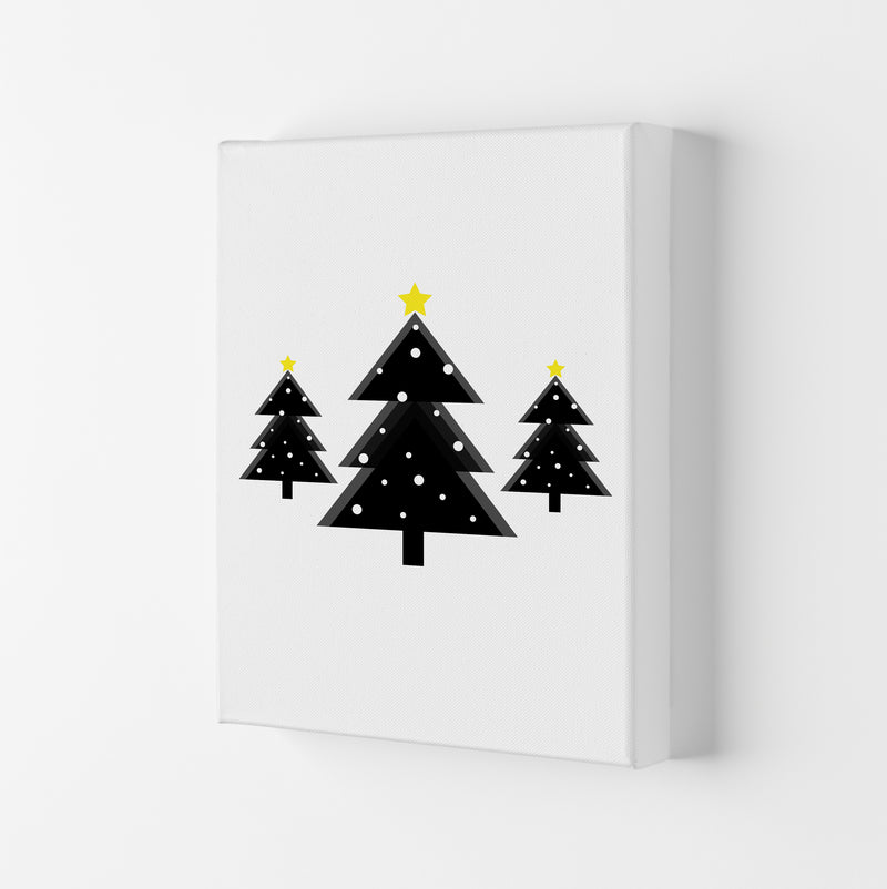 Christmas Trees Art Print by Kookiepixel Canvas