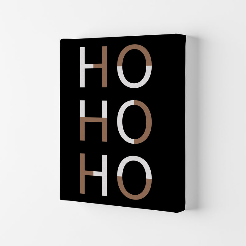 Hohoho Christmas Art Print by Kookiepixel Canvas