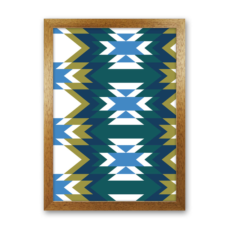 Navajos Print No 1 Abstract Art Print by Kookiepixel Oak Grain
