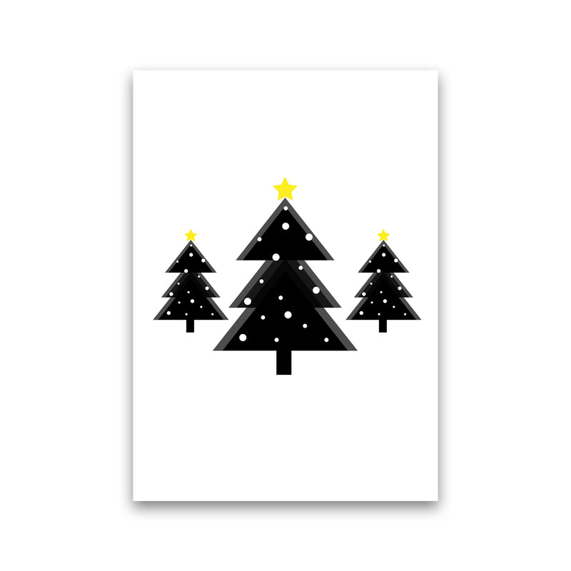 Christmas Trees Art Print by Kookiepixel Print Only