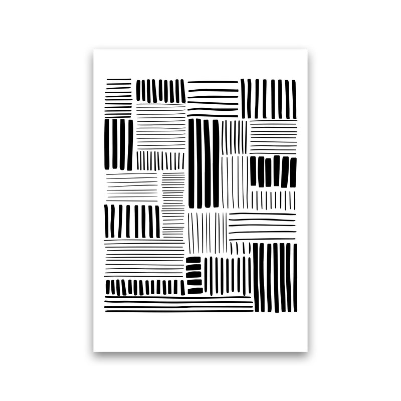 Lines No 2 Abstract Art Print by Kookiepixel Print Only