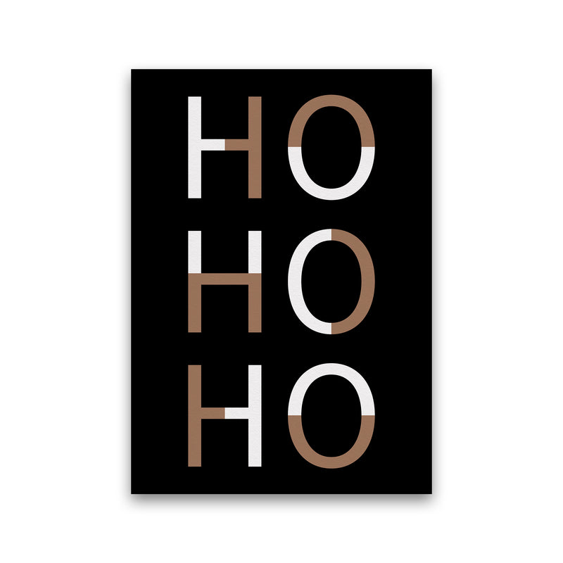 Hohoho Christmas Art Print by Kookiepixel Print Only