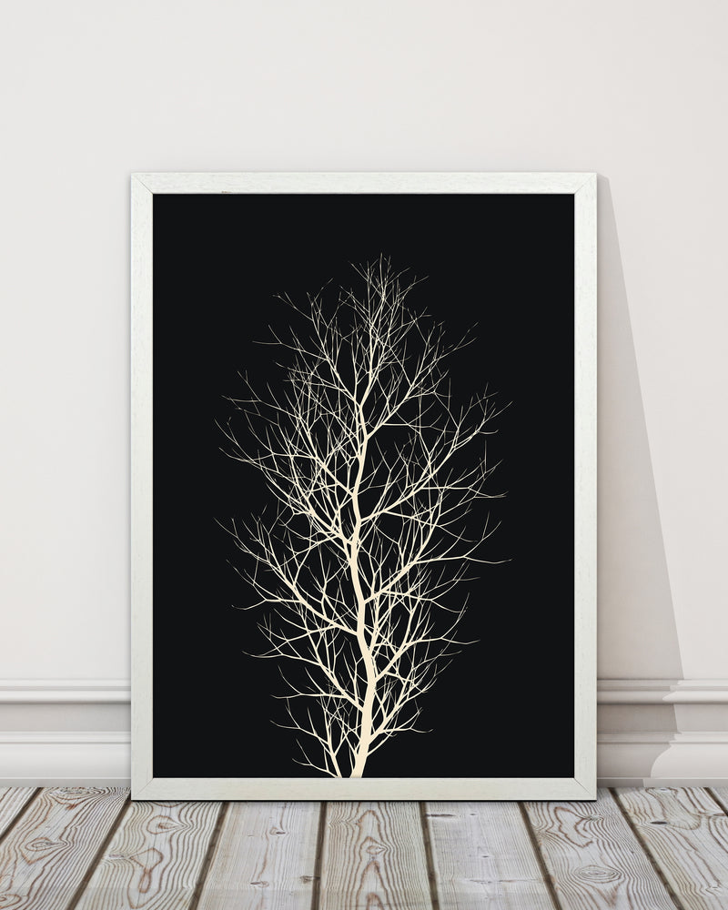 The Tree - WHITE Contemporary Art Print by Kubistika