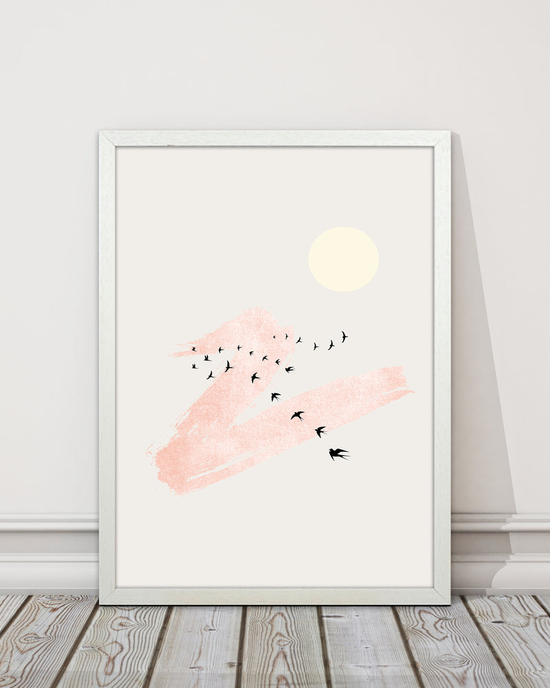 Sun and Heaven Contemporary Art Print by Kubistika