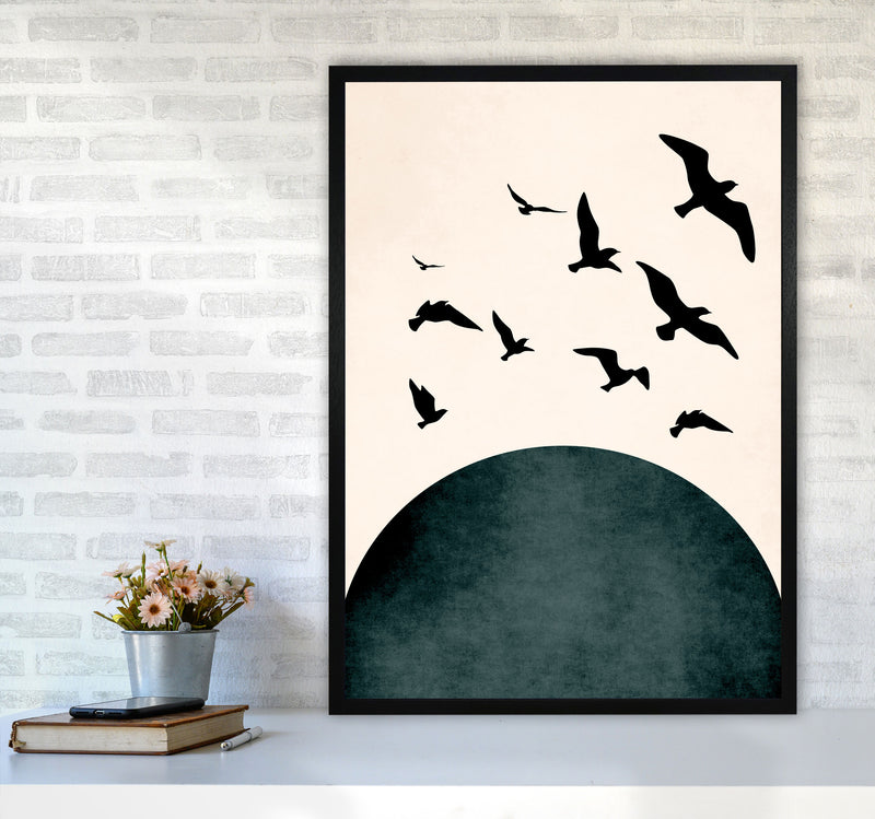 Wings To Fly Y Art Print by Kubistika A1 White Frame
