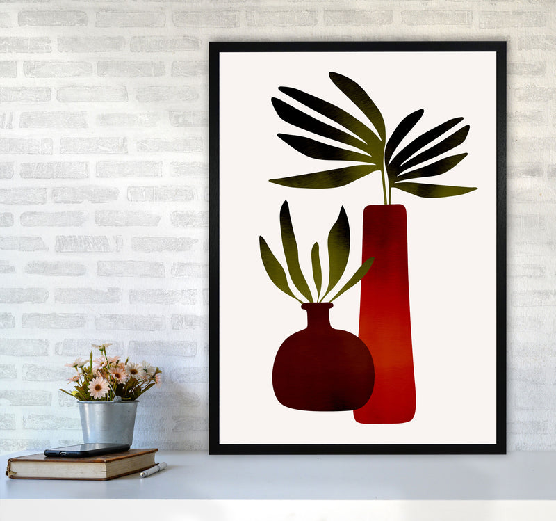 Fairytale Plants - 1 Art Print by Kubistika A1 White Frame