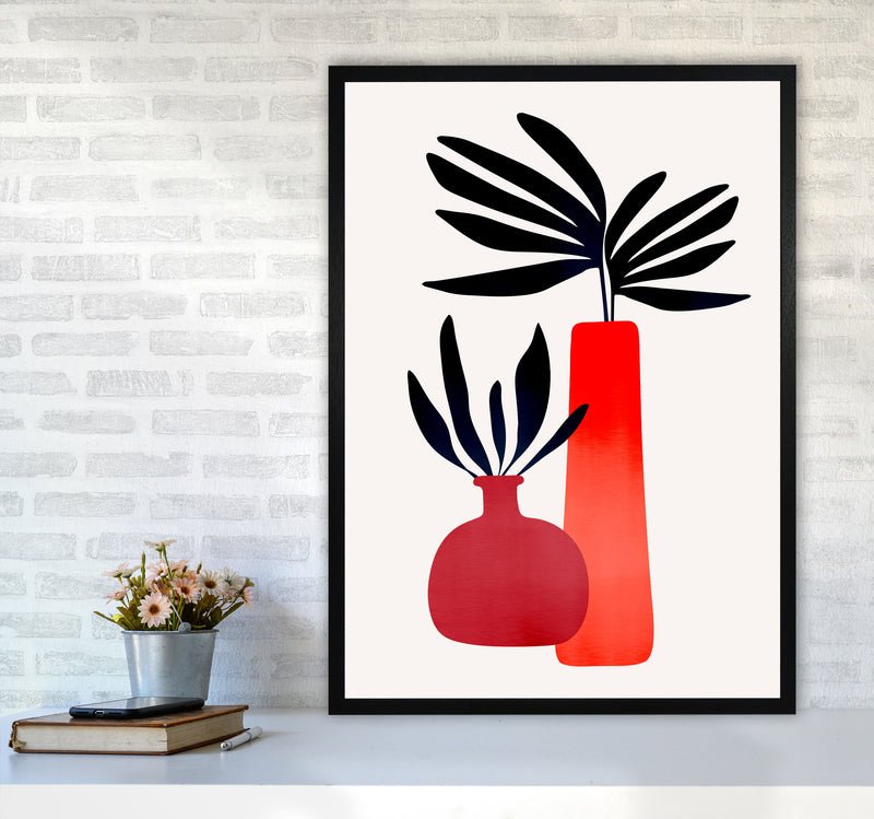Fairytale Plants - 3 Art Print by Kubistika A1 White Frame