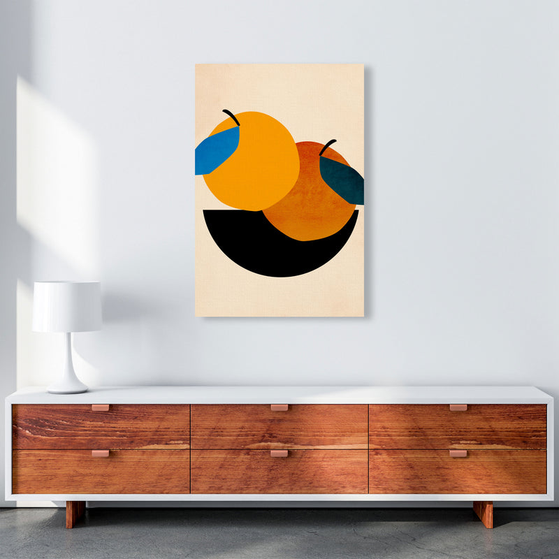 Two Oranges X Art Print by Kubistika A1 Canvas