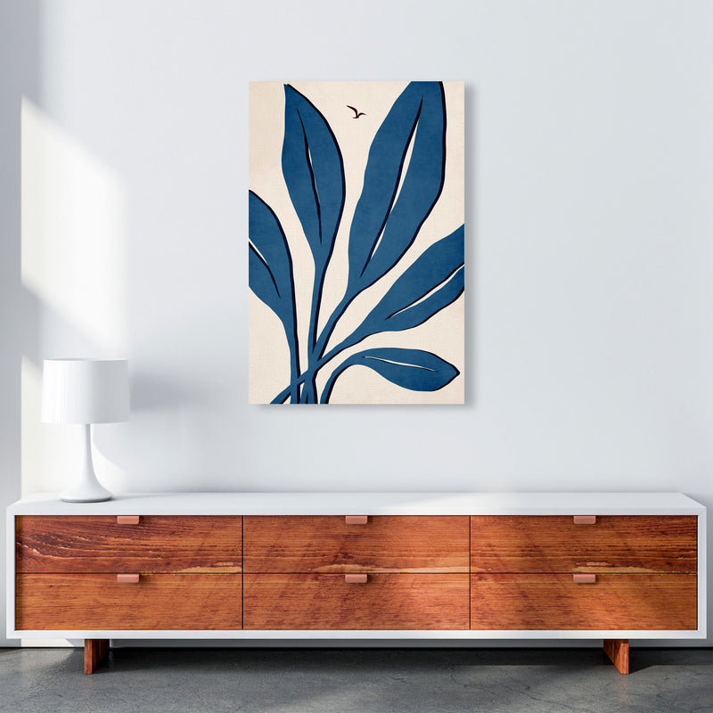 Ophelia - bleu Art Print by Kubistika A1 Canvas