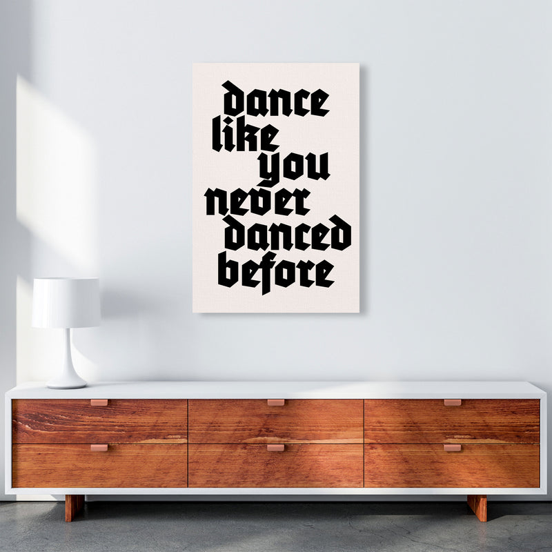 Dance Like Never Before Art Print by Kubistika A1 Canvas